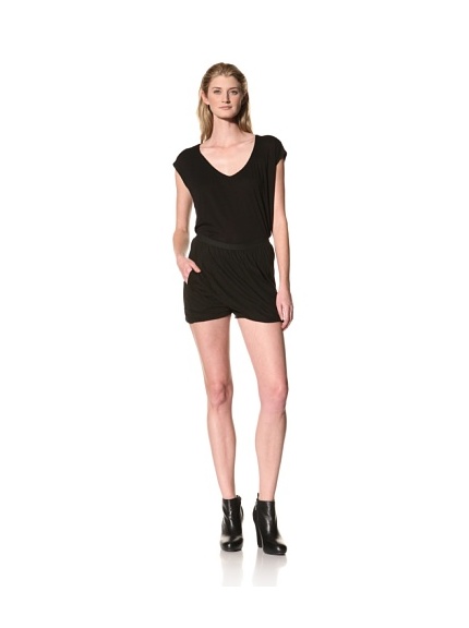 RICK OWENS Women's Pod Shorts (Black)