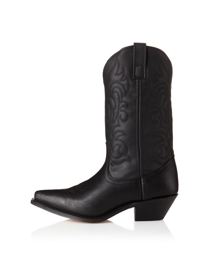 Laredo Women's Prairie Boot (Black Oily)