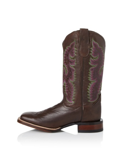 Dan Post Women's Square Toe Boot (Chocolate)