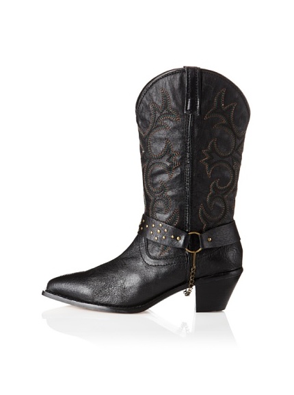 Dingo Women's Loretta Western Shoe (Black)