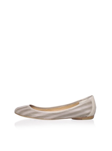 Sigerson Morrison Women's Boteno Ballet Flat (Taupe)