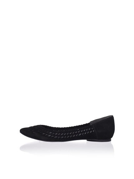 Sigerson Morrison Women's Helen Flat (Black)