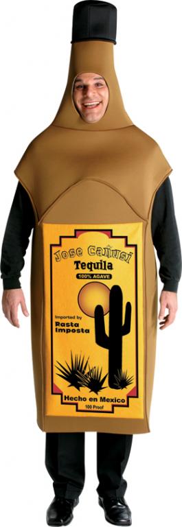 Tequila Bottle Adult Costume - Click Image to Close