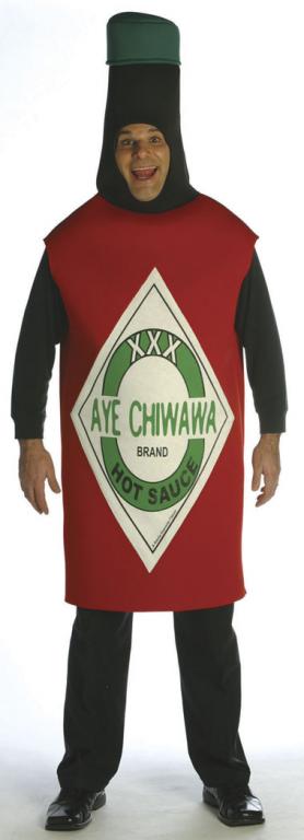 Hot Sauce Adult Costume - Click Image to Close