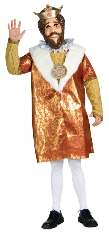 Deluxe Burger King Costume - Click Image to Close