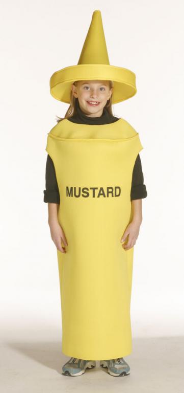 Mustard Bottle Child Costume
