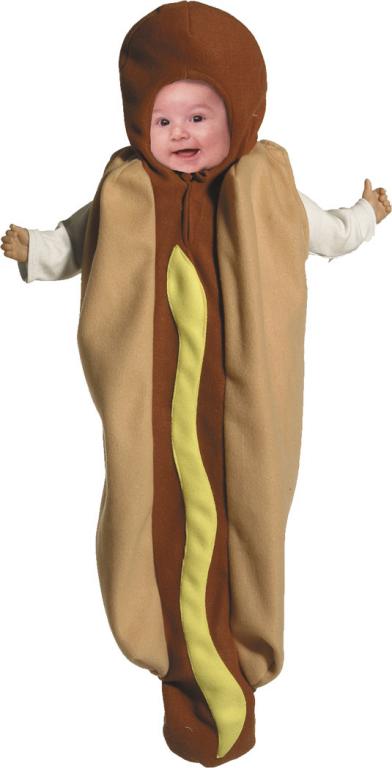 Hot Dog Bunting Infant Costume - Click Image to Close