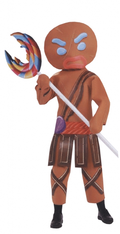 Gingerbread Warrior Costume