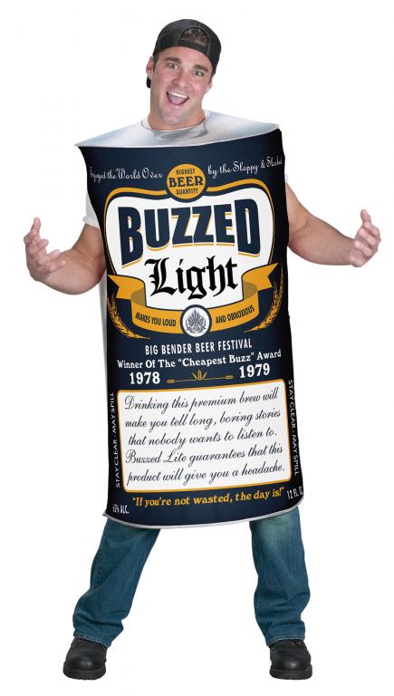 Beer Can Adult Costume - Click Image to Close