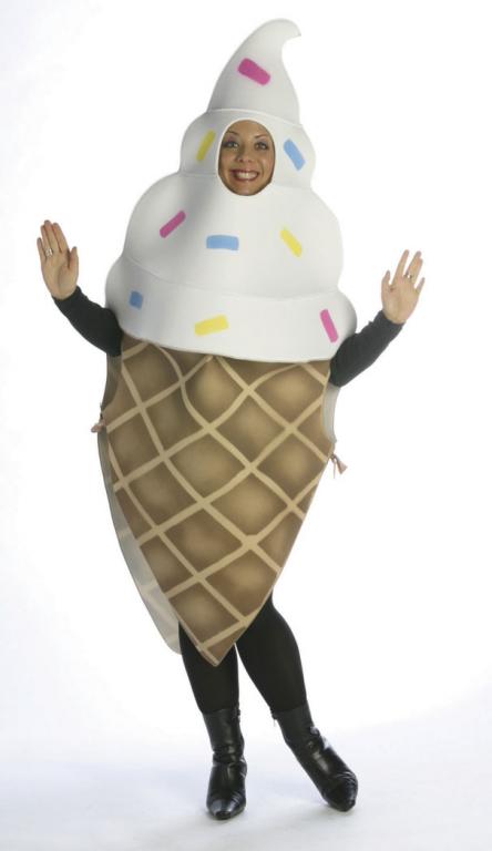 Ice Cream Cone Adult Costume
