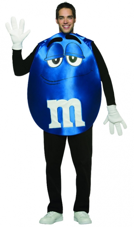 Blue M&M Character Costume
