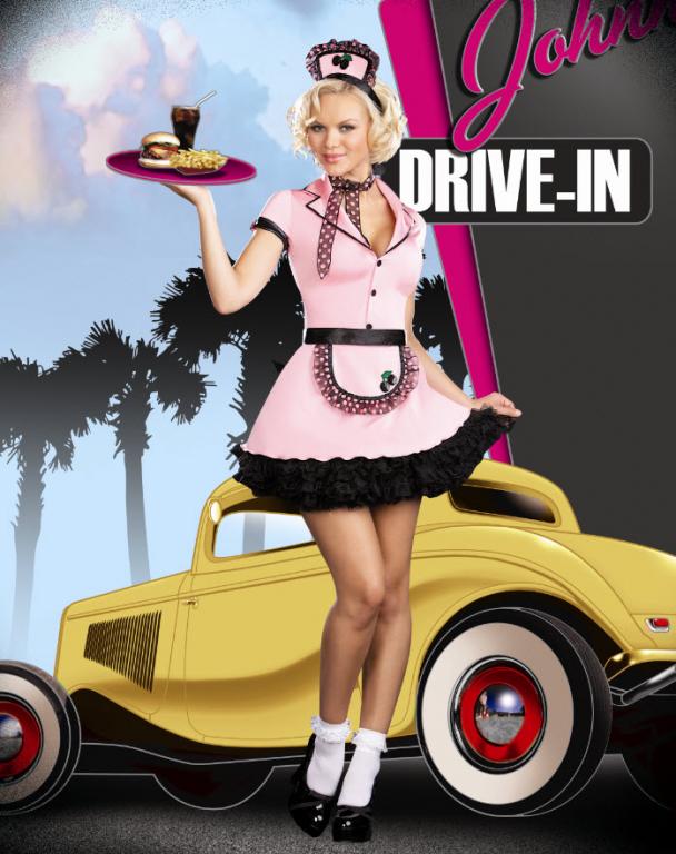 Car Hop Costume