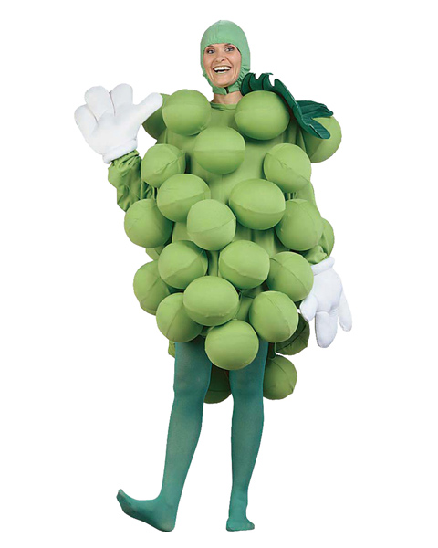 Grapes Green Adult and Child Costume - Click Image to Close