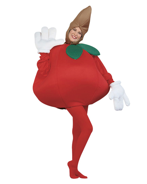 Apple Adult and Child Costume - Click Image to Close