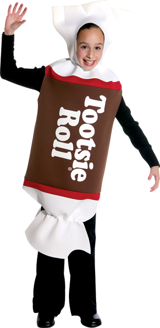 Tootsie Roll Child Costume - Click Image to Close