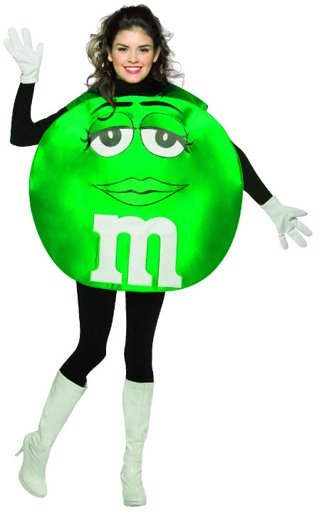 Green M&Ms Costume - Click Image to Close