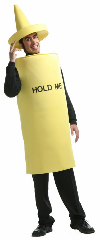 Hold The Mustard Adult Costume - Click Image to Close