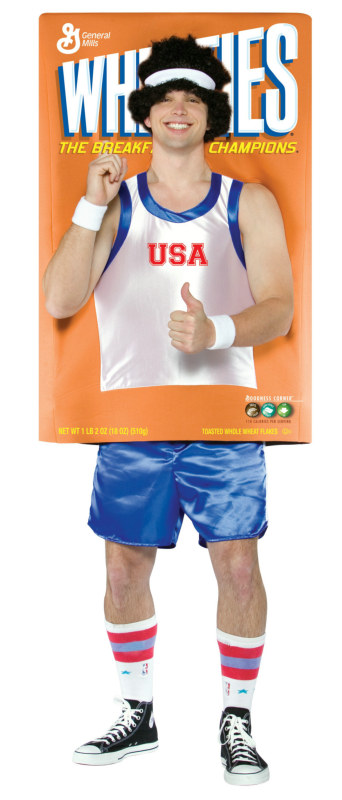 Wheaties Box Adult Costume