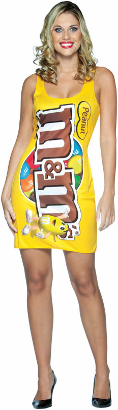 M&M's Peanut Tank Dress Adult Costume
