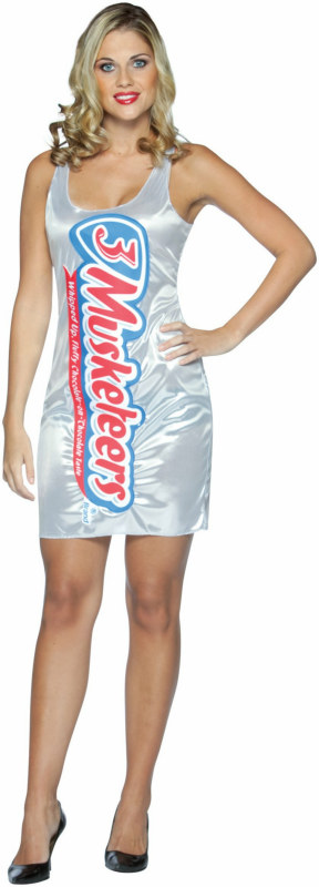 3 Musketeers Tank Dress Adult Costume - Click Image to Close