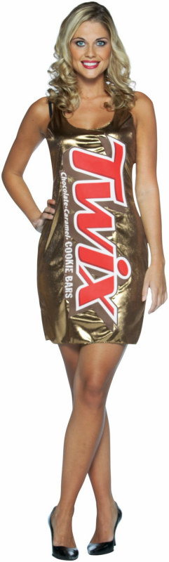 Twix Tank Dress Adult Costume - Click Image to Close