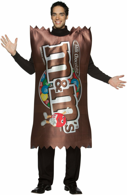 M&M's Plain Wrapper Adult Costume - Click Image to Close