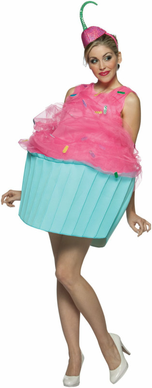 Sweet Eats Cupcake Adult Costume - Click Image to Close