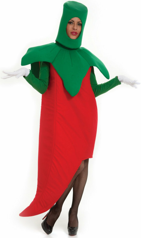 Hot Chili Pepper Adult Costume - Click Image to Close