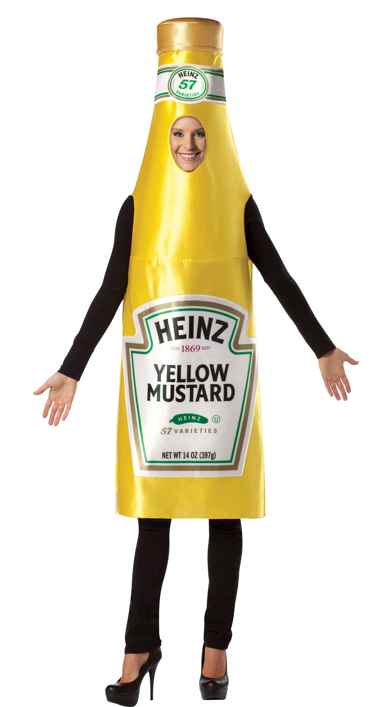 Heinz Classic Mustard Bottle Adult Costume