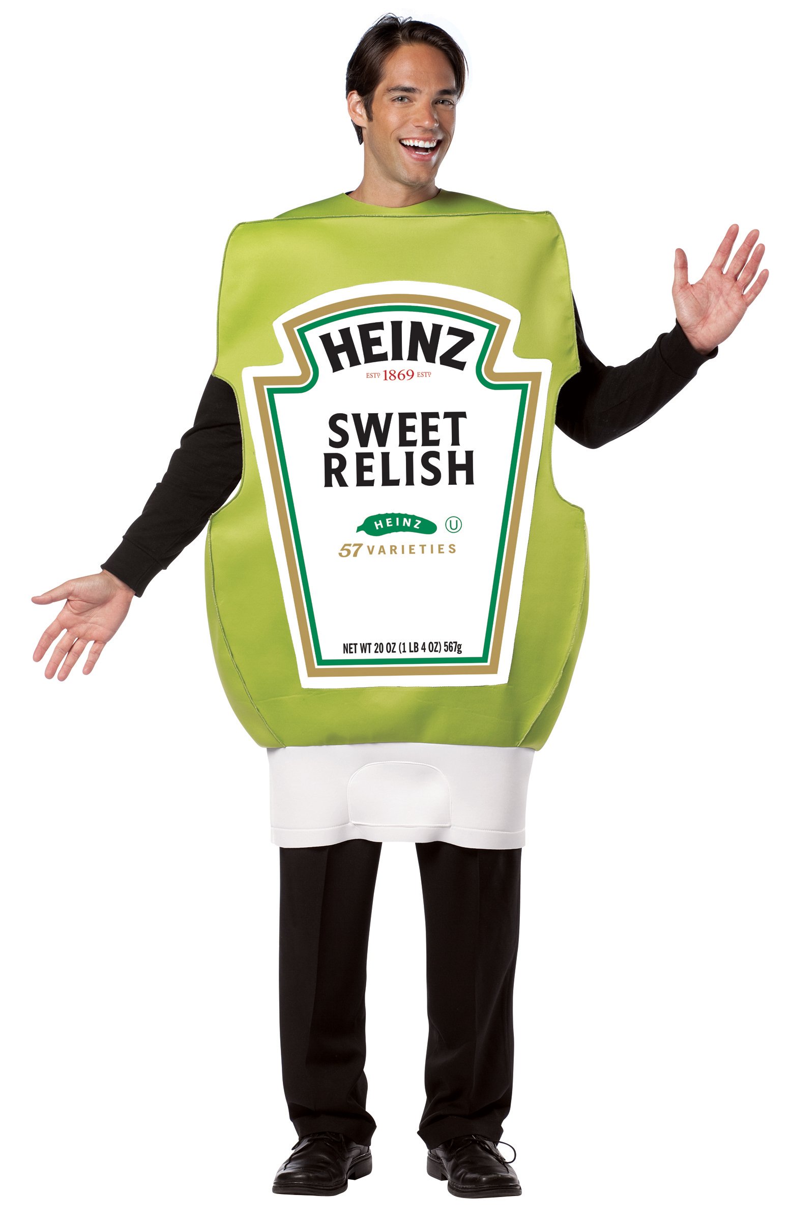 Heinz Relish Squeeze Bottle Adult Costume - Click Image to Close