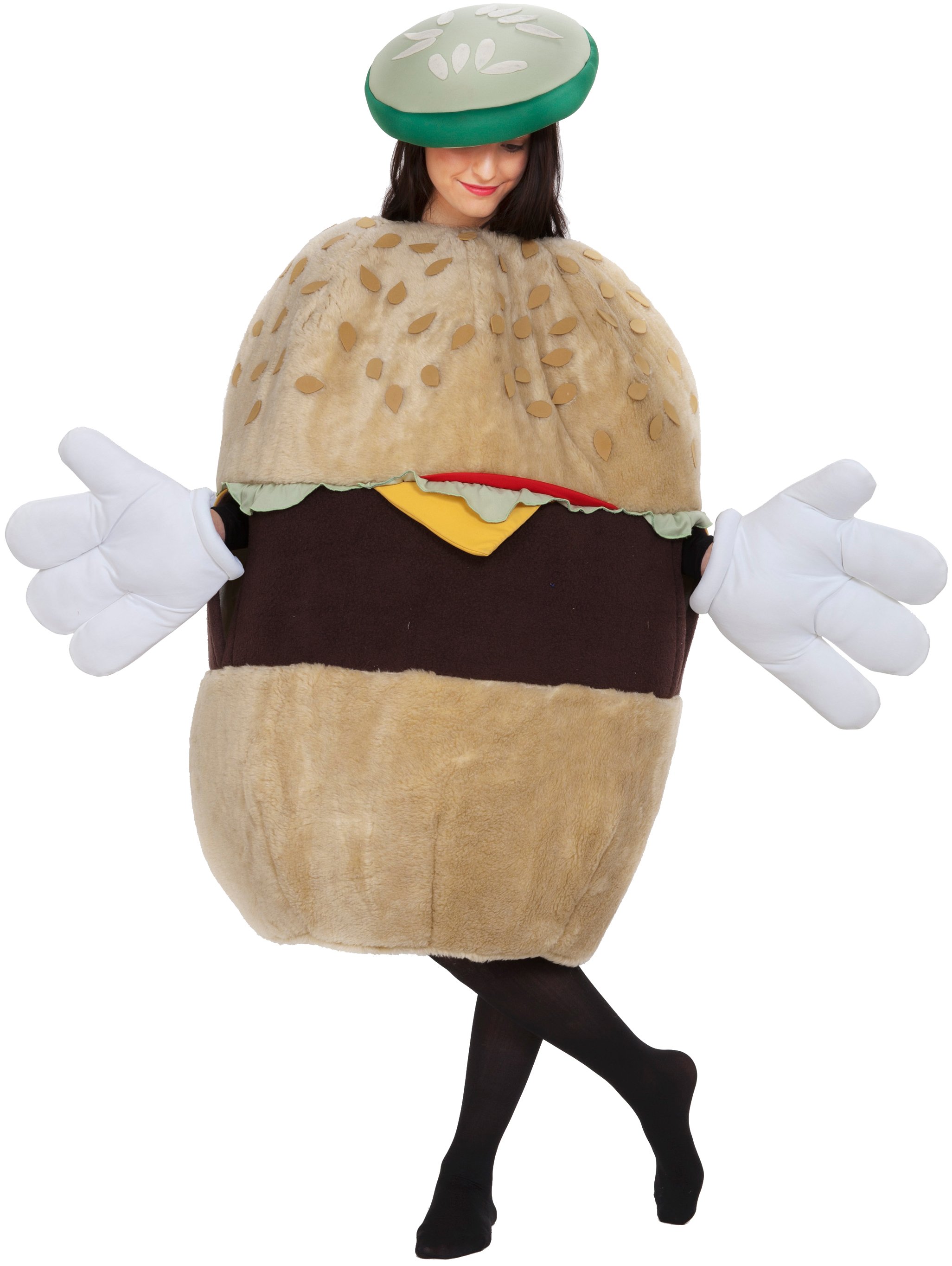 Cheeseburger Adult Costume - Click Image to Close