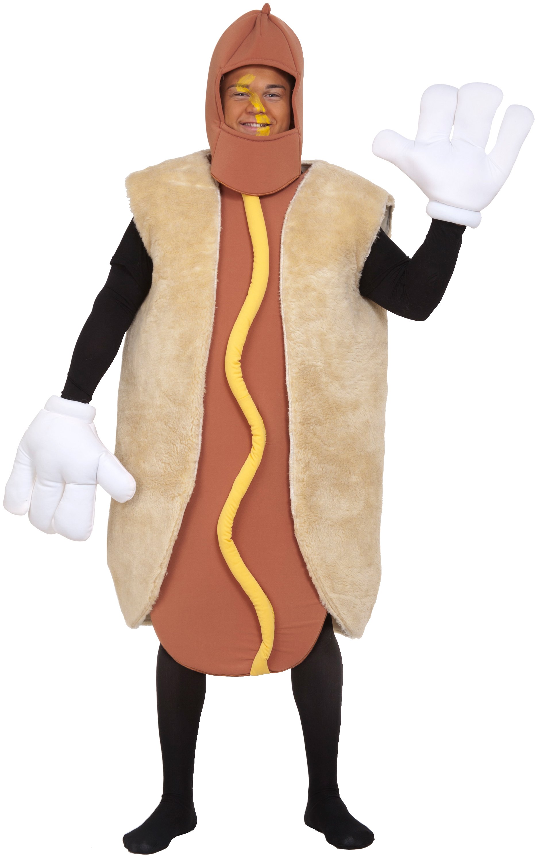 Hot Dog Adult Costume - Click Image to Close