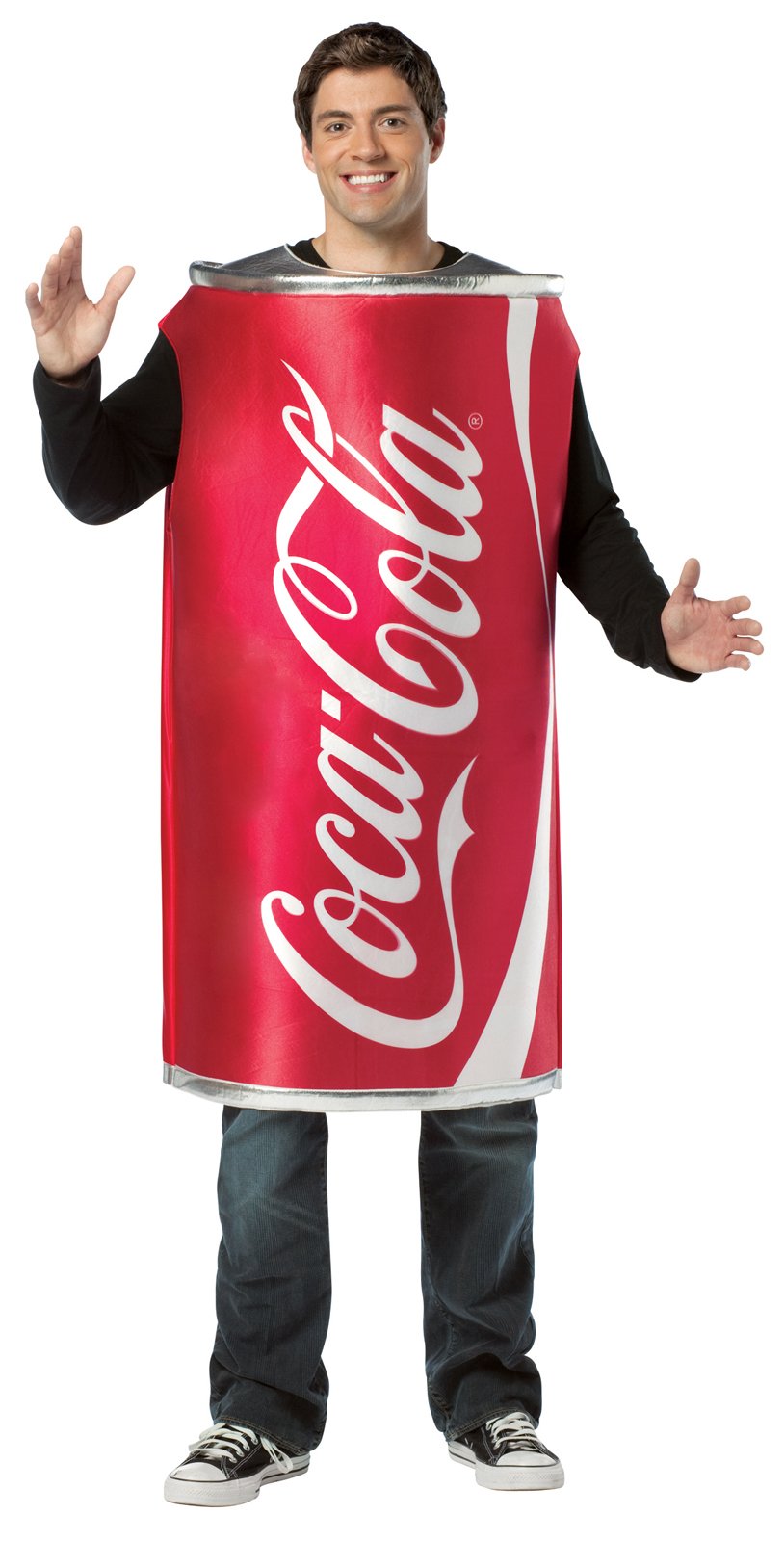 Coca-Cola - Coke Can Adult Costume - Click Image to Close