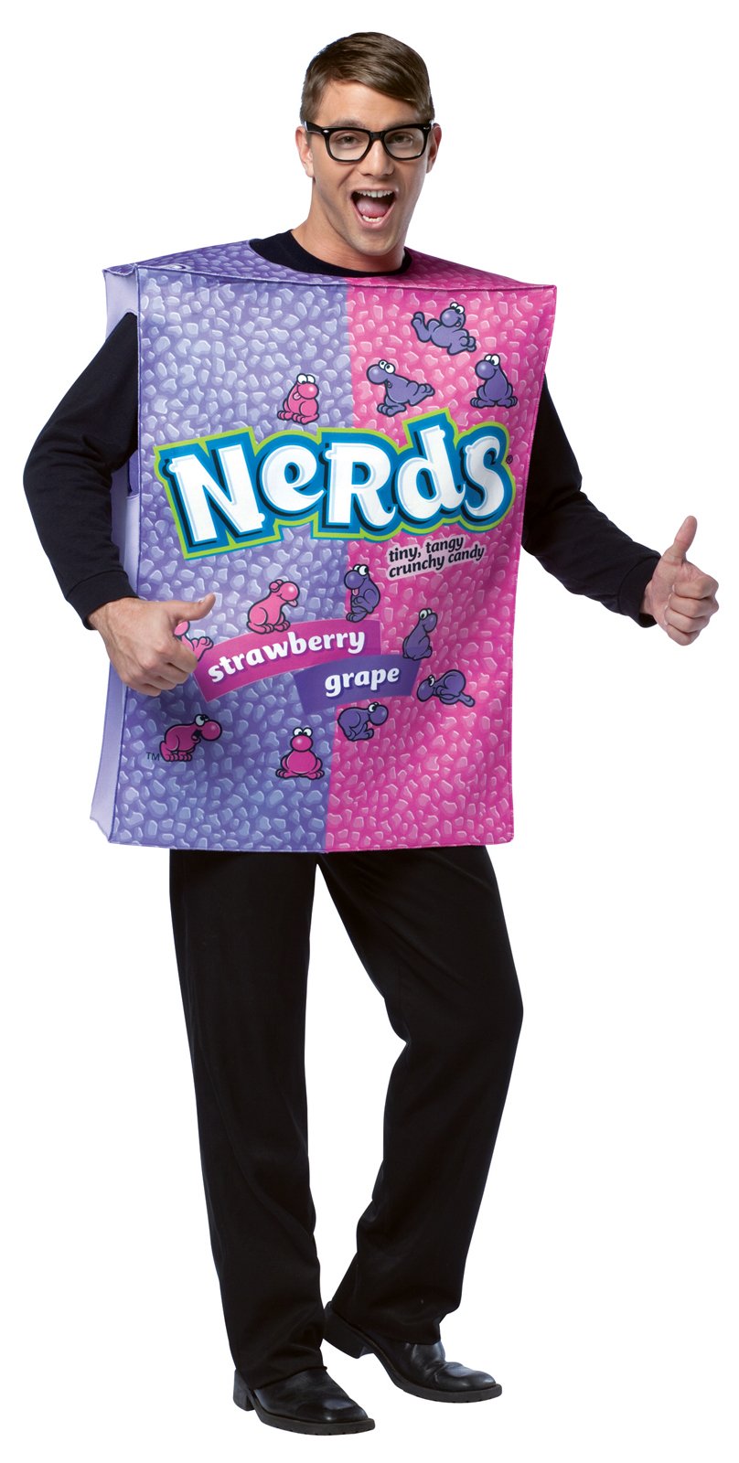 Nerds Box Adult Costume