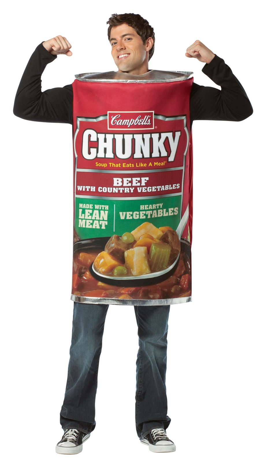 Cambell&#39;s Chunky Soup Adult Costume - Click Image to Close