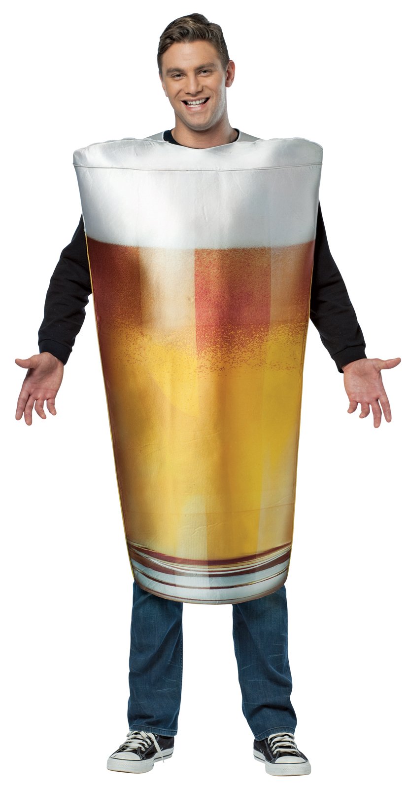 Pint Glass Adult Costume - Click Image to Close