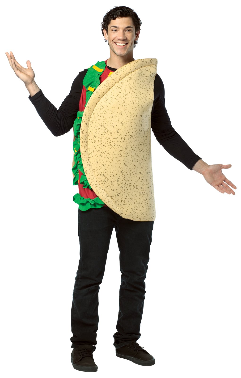 Light Weight Taco Adult Costume - Click Image to Close