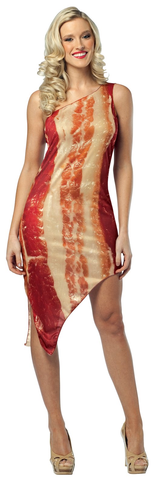 Bacon Dress Adult Costume - Click Image to Close