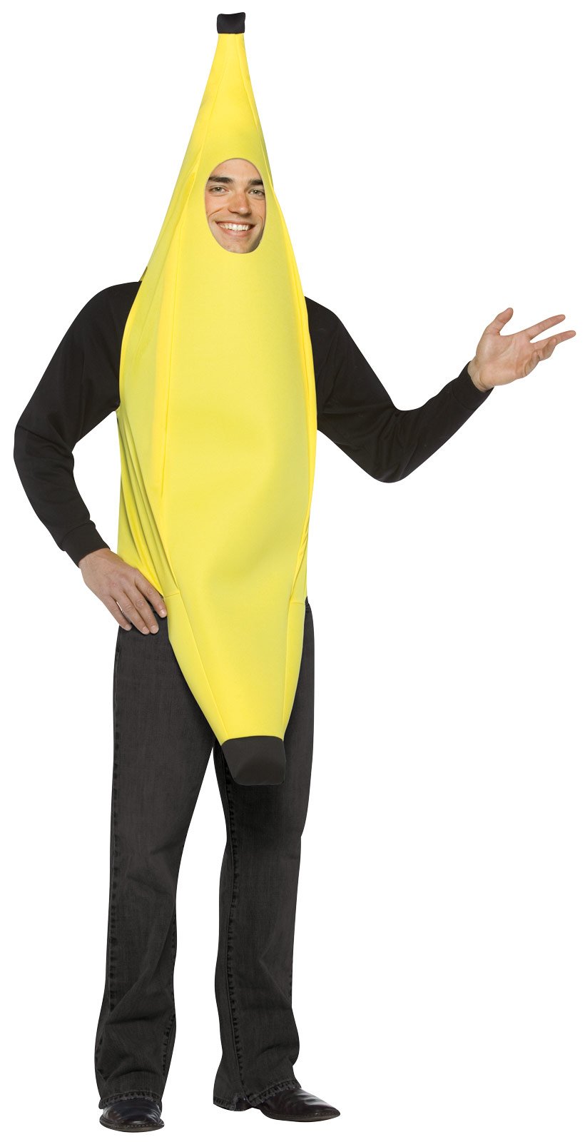 Light Weight Banana Adult Costume - Click Image to Close