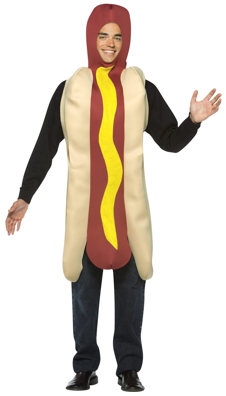 Light Weight Hot Dog Adult Costume - Click Image to Close