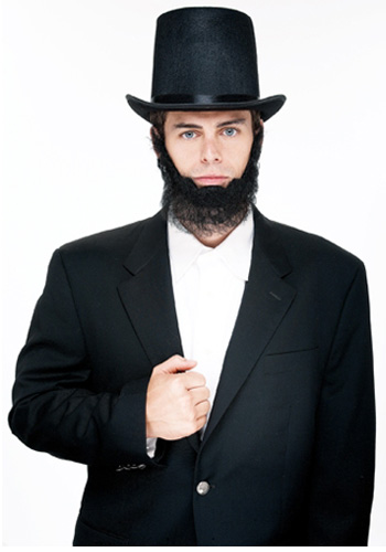Abe Lincoln Beard - Click Image to Close