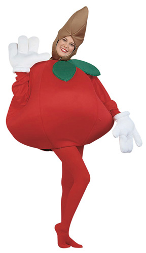 Adult Apple Costume - Click Image to Close