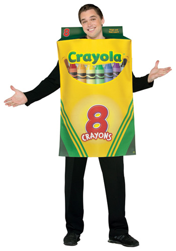 Adult Crayon Box Costume - Click Image to Close