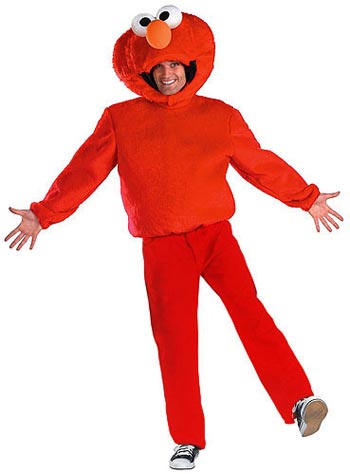 Adult Elmo Costume - Click Image to Close
