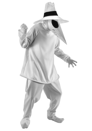 Adult White Spy vs Spy Costume - Click Image to Close