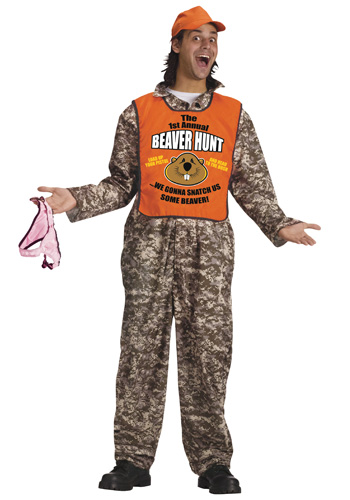 Adult Beaver Hunter Costume - Click Image to Close