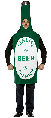 Beer Bottle Costume - Click Image to Close