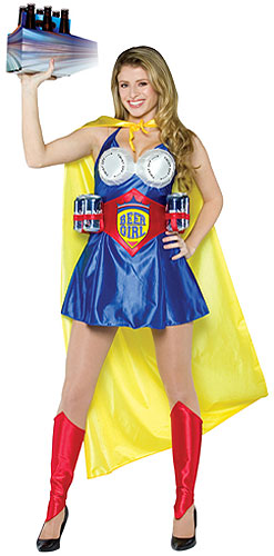 Adult Beer Girl Costume - Click Image to Close