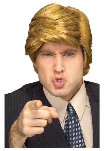 Adult Billionaire Wig - Click Image to Close