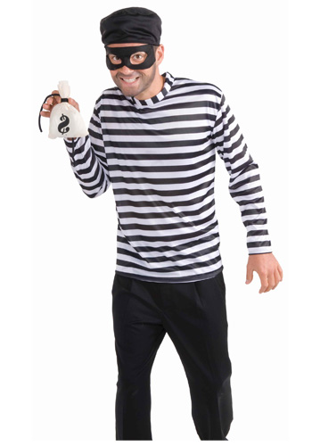 Mens Burglar Costume